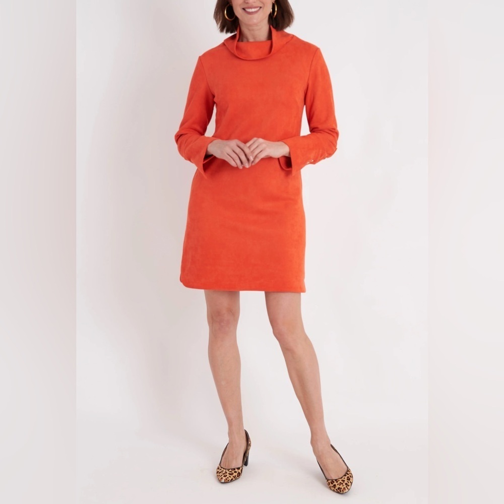 NEW CK Bradley TUREK DRESS - PUMPKIN XS